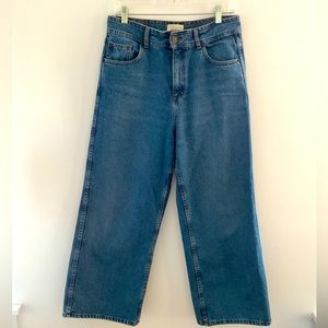 Sézane Denim wide leg jeans size 40(European)